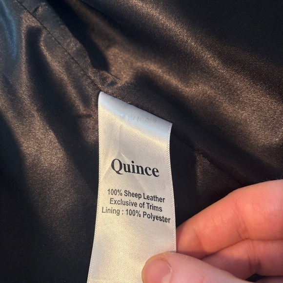 Quince Leather Jacket - Picture 3 of 8